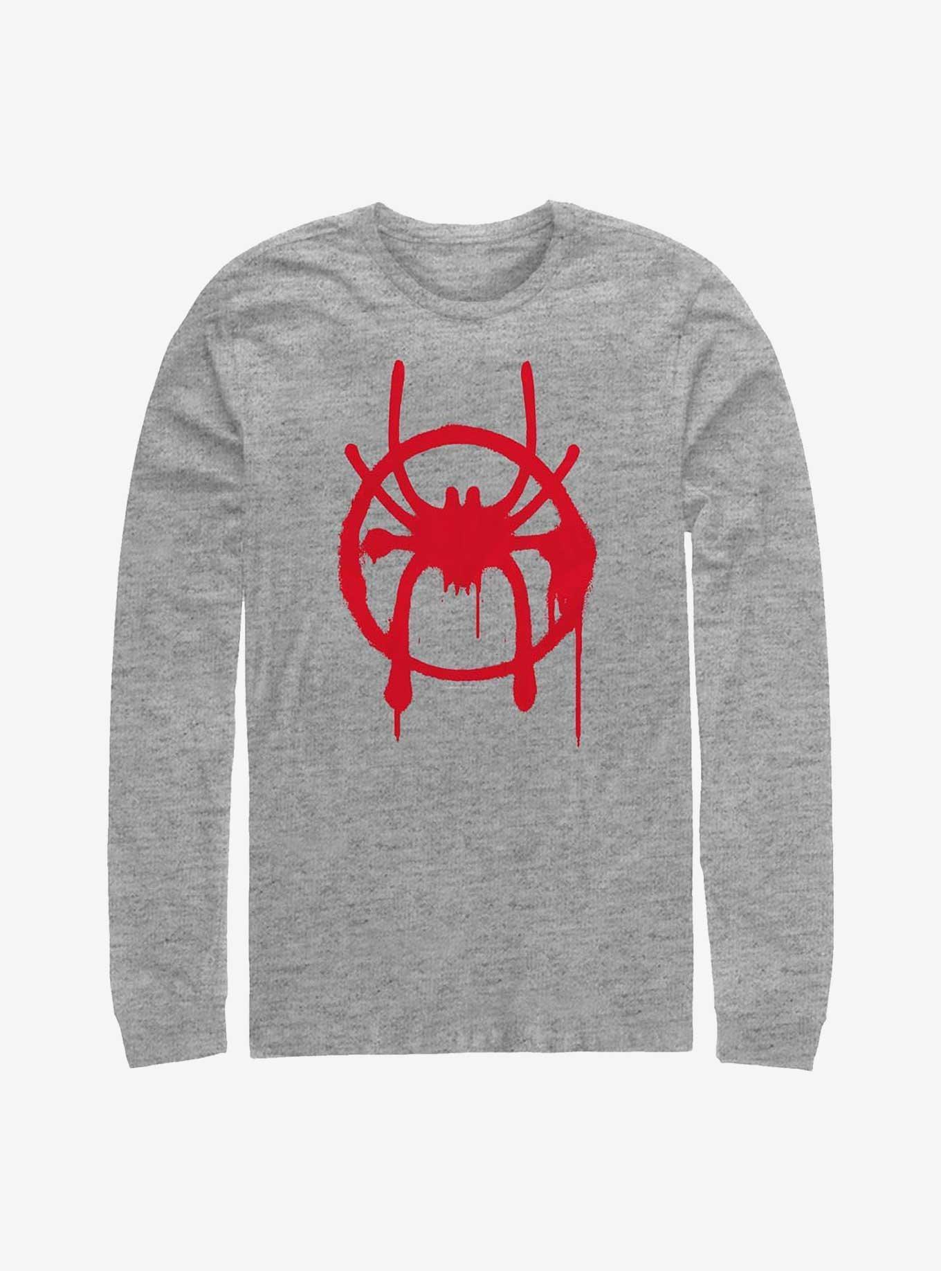 Marvel Spider-Man Miles Symbol Long-Sleeve T-Shirt Product Image