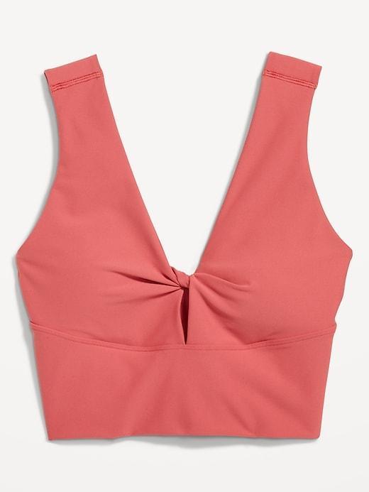 Light Support PowerSoft Twist Longline Sports Bra Product Image