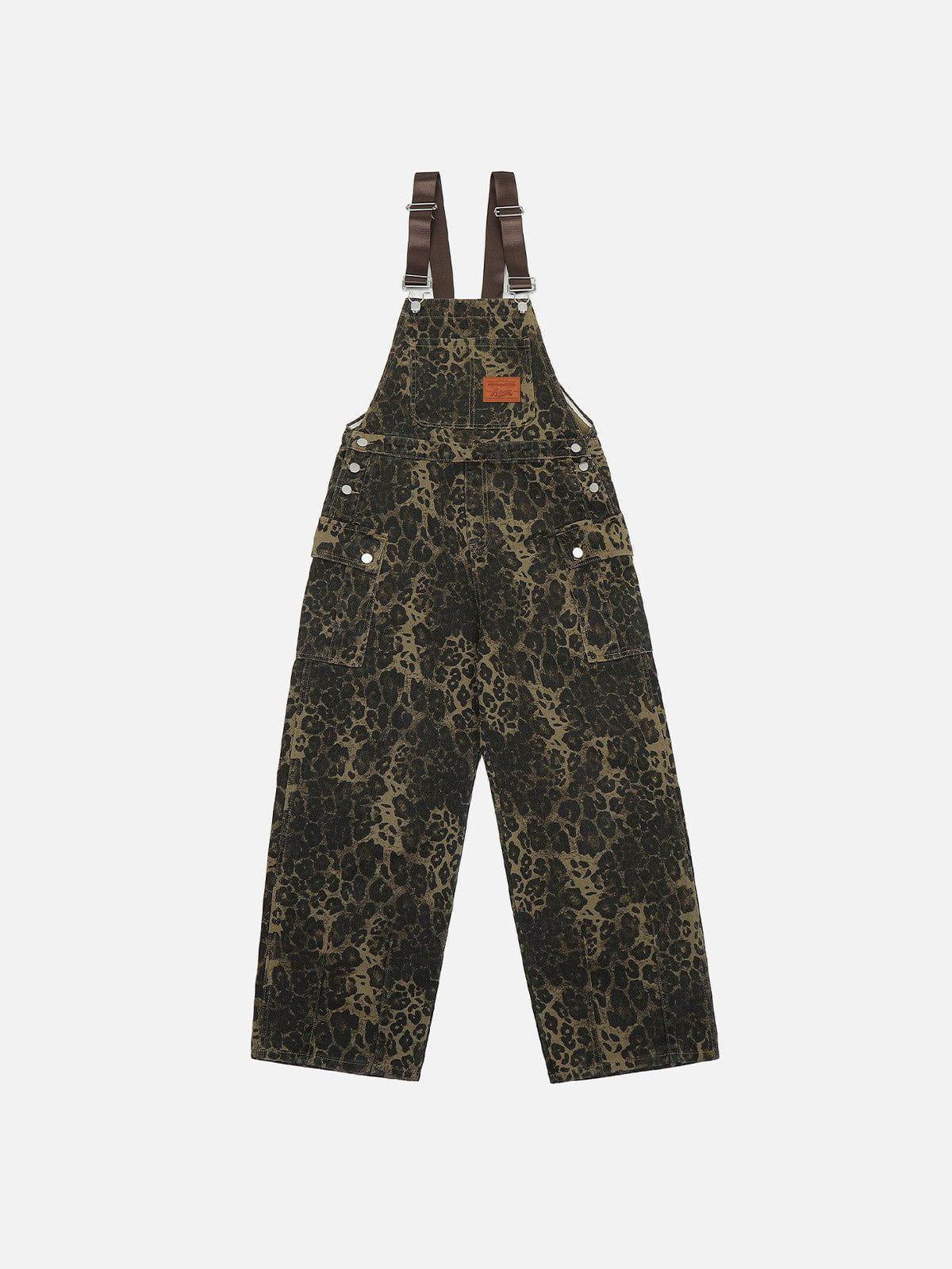 Aelfric Eden Leopard Print Overalls Product Image