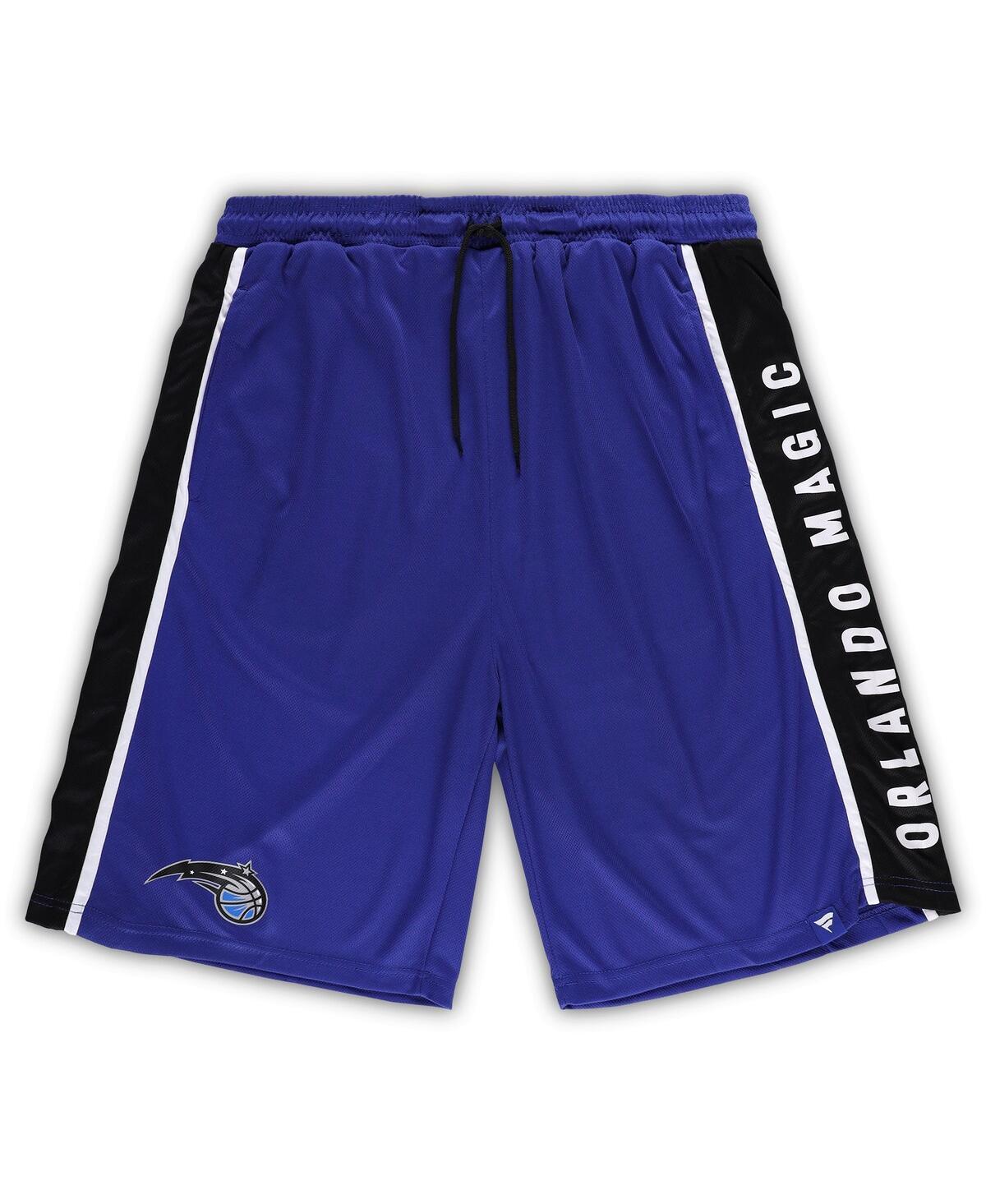 Mens Fanatics Branded Blue Orlando Magic Big & Tall Referee Iconic Mesh Shorts Product Image