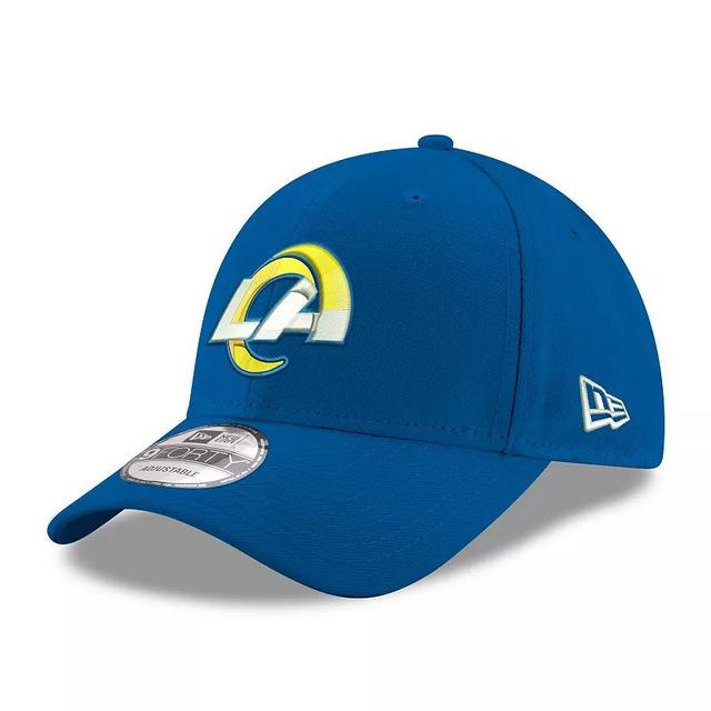 Mens New Era Royal Los Angeles Rams The League 9FORTY Adjustable Hat Product Image