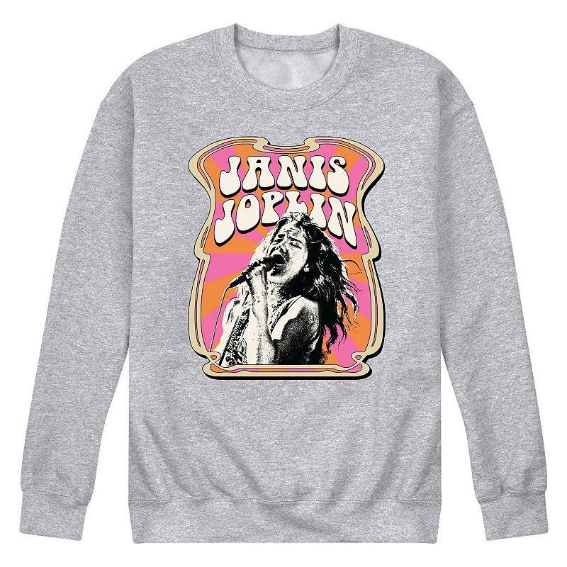 Mens Janis Joplin Poster Sweatshirt Product Image