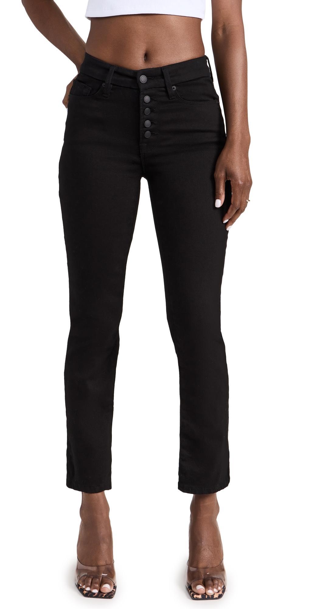 Good American Good Legs Straight Jeans Black001 8 product image