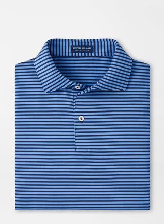 Peter Millar Mens Sawyer Performance Jersey Polo | Color: Navy | Size: XXL Product Image