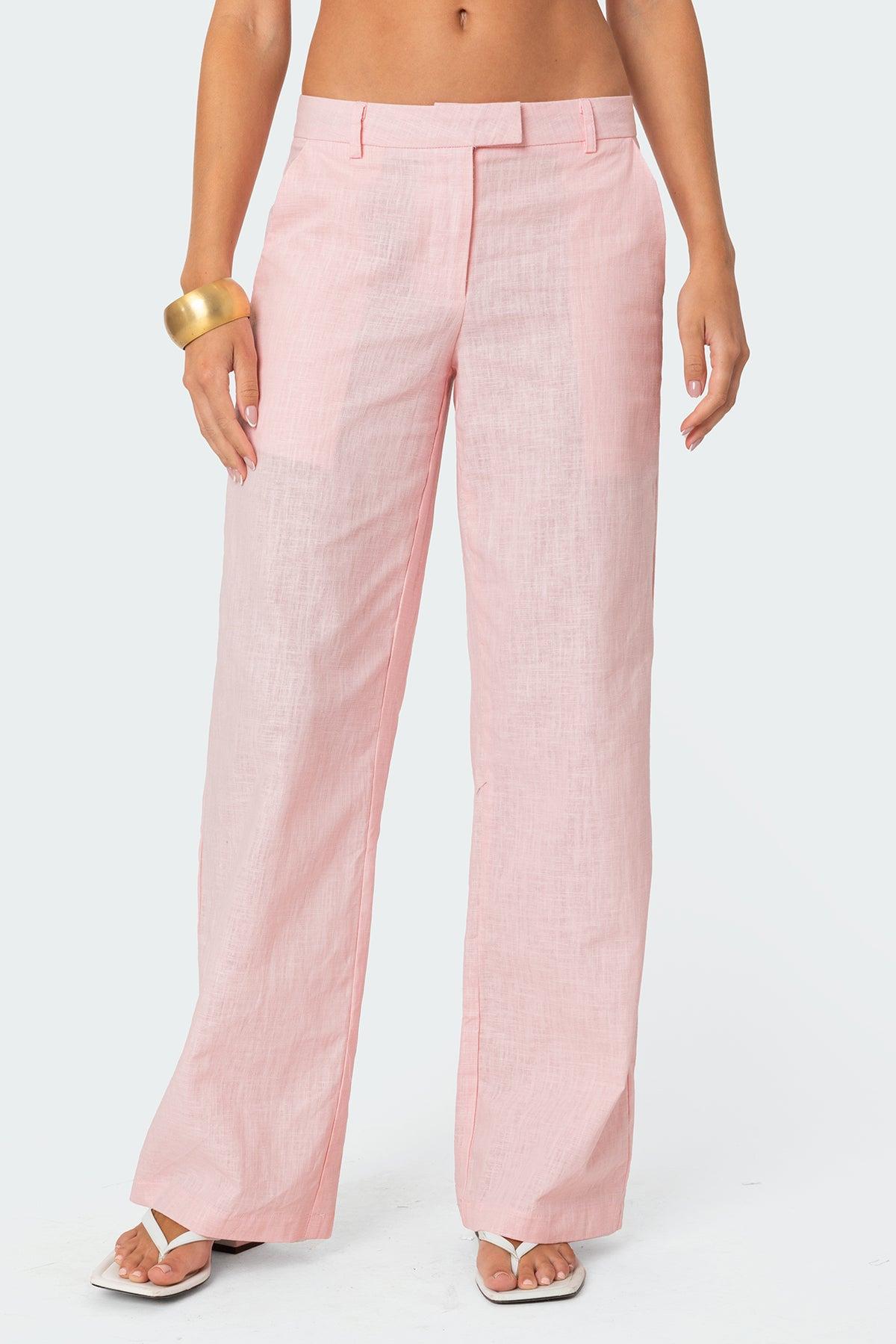 Arya Linen Look Pants Product Image