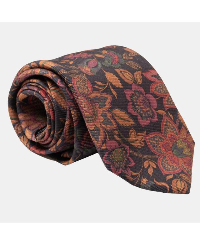 Elizabetta Big & Tall Calvino - Printed Silk Tie for Men Product Image