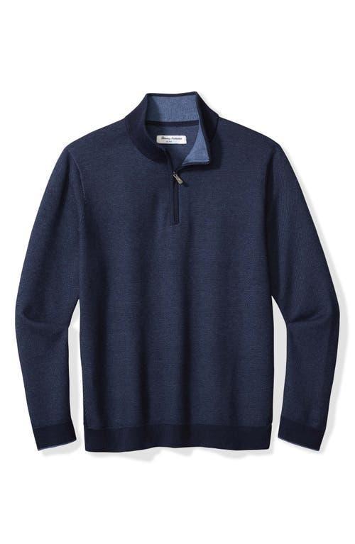 Tommy Bahama Mens Coolside IslandZone Half Zip Pullover product image