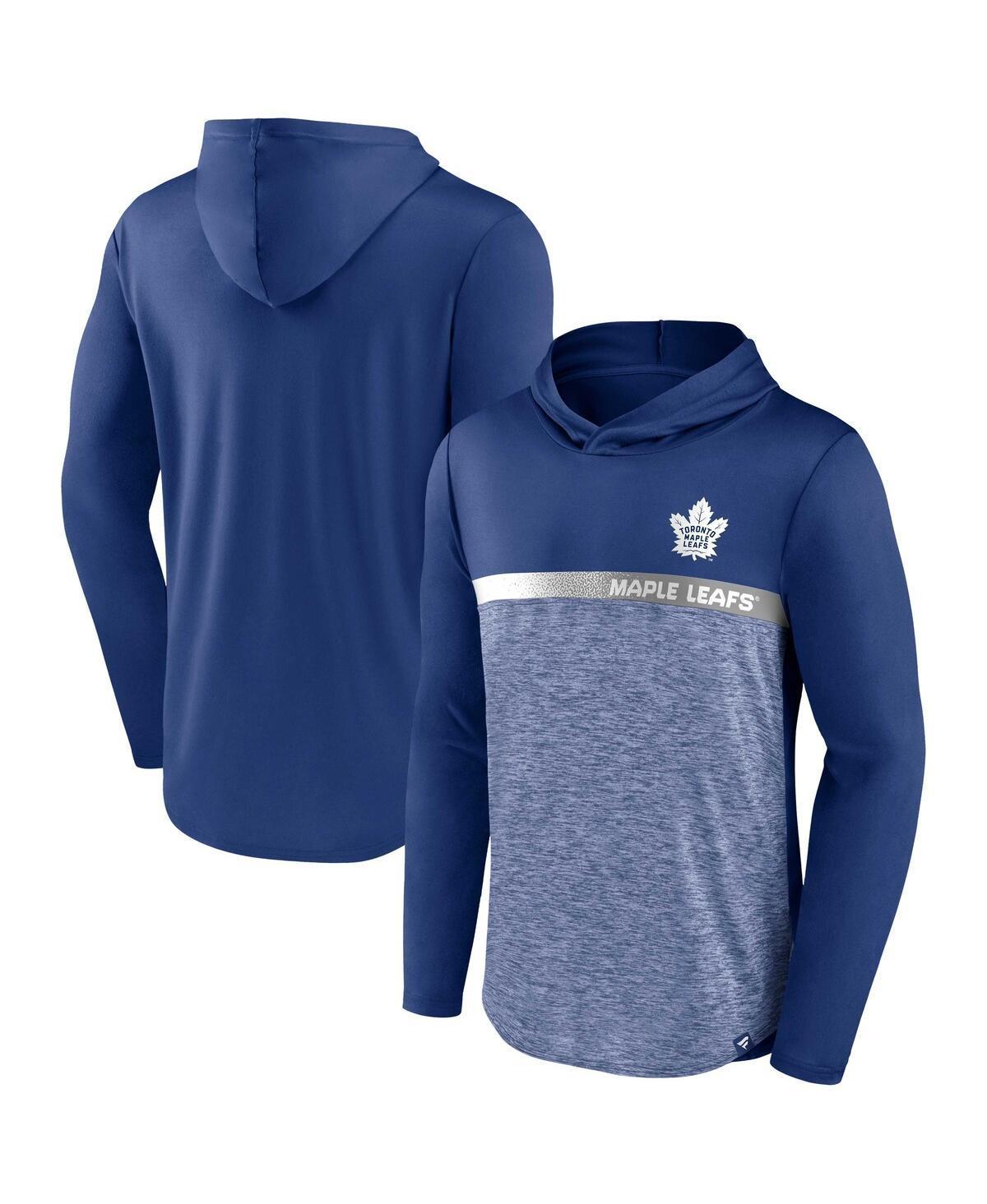 Mens Fanatics Branded Blue St. Louis Blues Podium Defender Pullover Hoodie Product Image