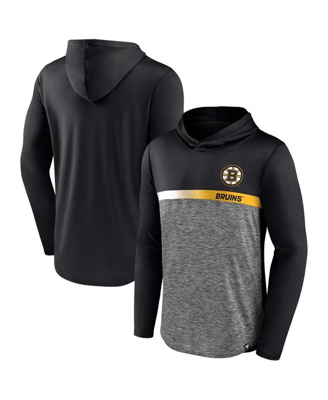 Mens Fanatics Branded Black Vegas Golden Knights Podium Defender Pullover Hoodie Product Image