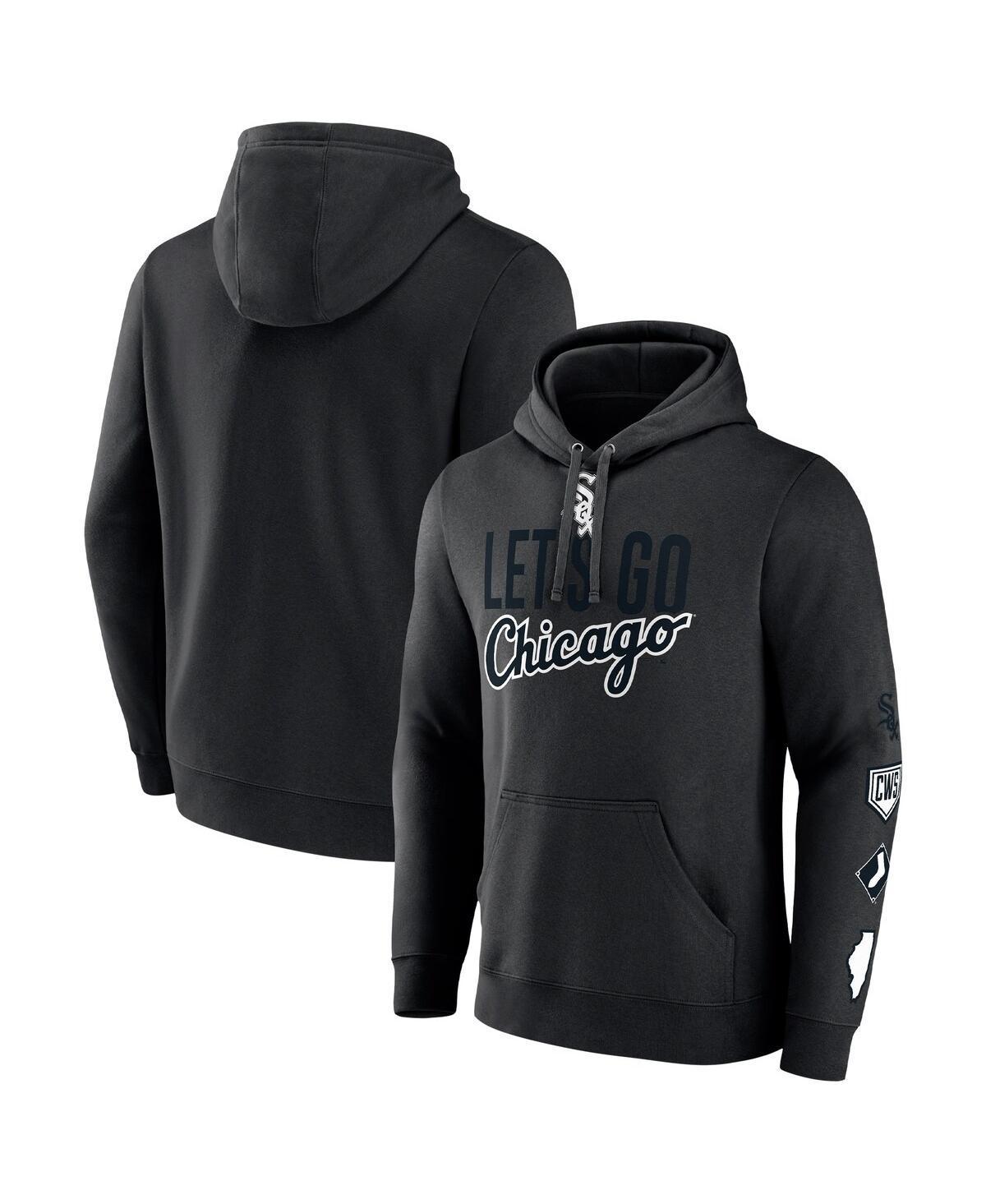 Mens Fanatics Black Chicago White Sox Bases Loaded Pullover Hoodie Product Image