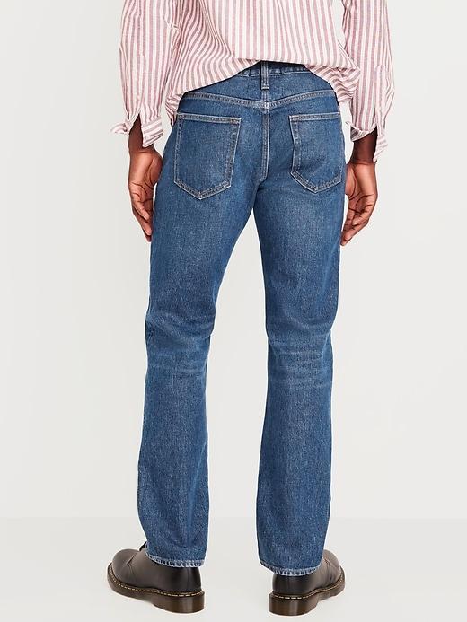 90&#39;s Straight Flannel-Lined Jeans Product Image