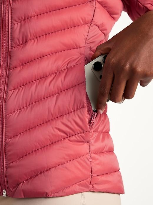 Water-Resistant Narrow-Channel Puffer Jacket Product Image