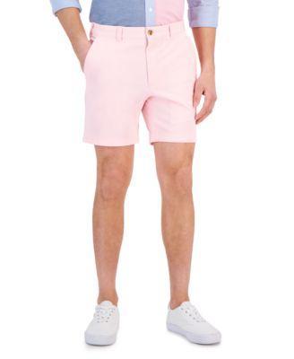 Club Room Mens Regular-Fit 7 4-Way Stretch Shorts, Created for Macys Product Image