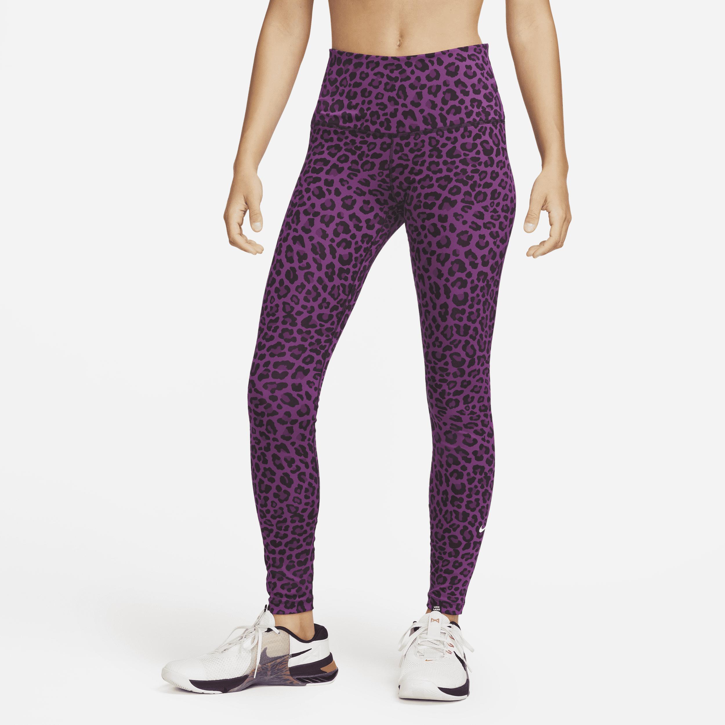 Nike Womens One High-Waisted Printed Leggings product image