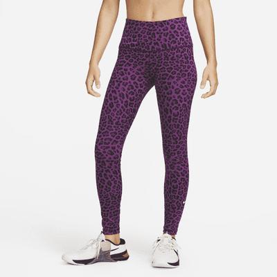 Nike One Women's High-Waisted Printed Leggings Product Image