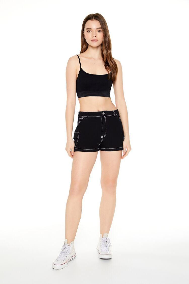 Twill Cargo Shorts | Forever 21 Product Image