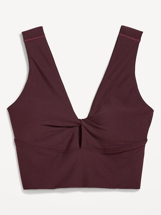 Light Support PowerSoft Twist Longline Sports Bra Product Image