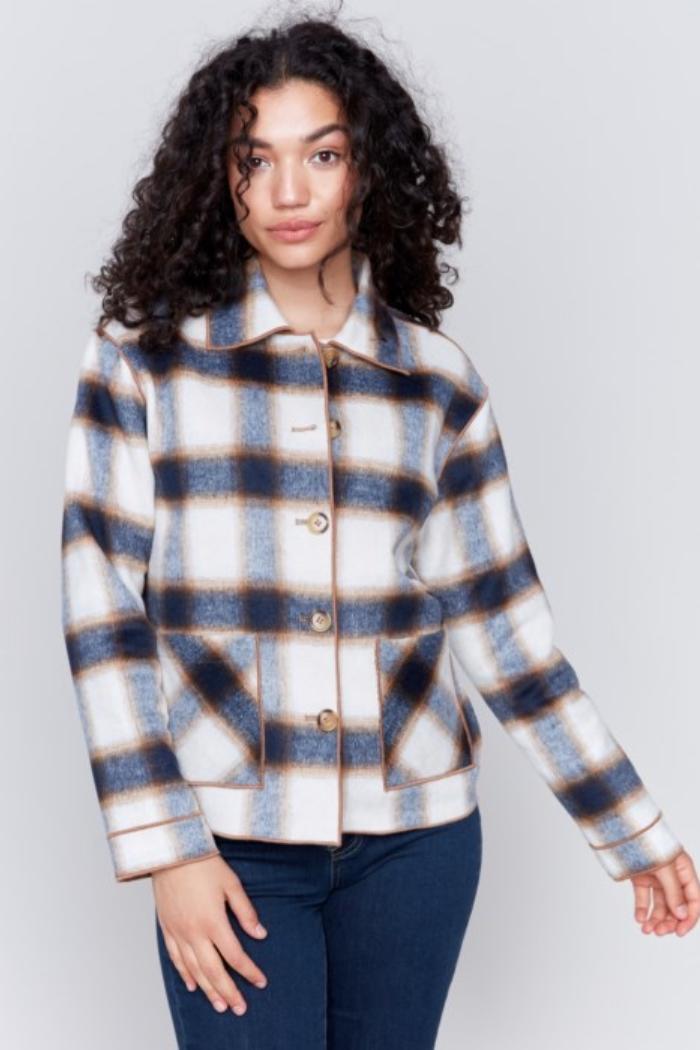 Reversible Plaid Jacket Product Image