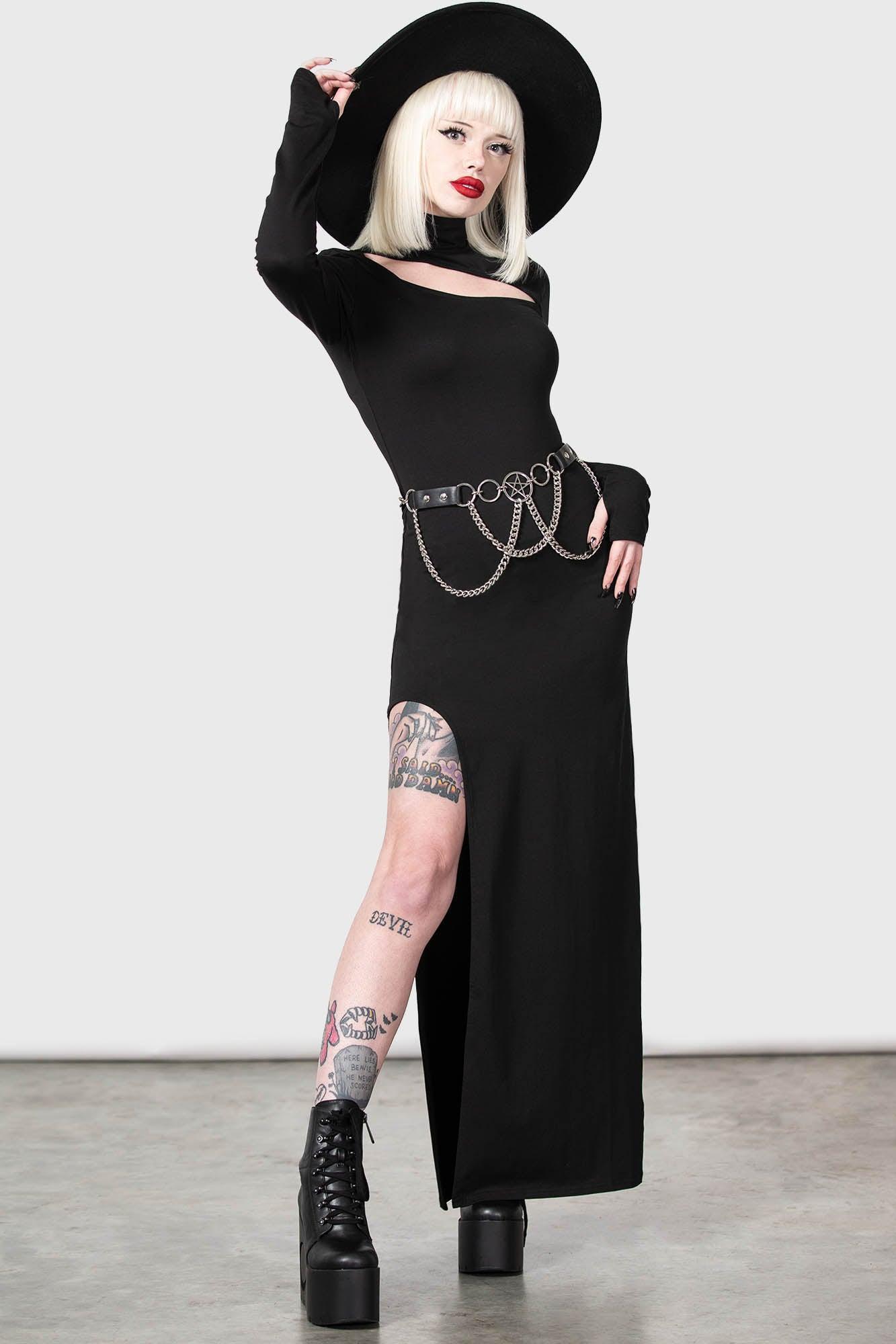 Astaroth Long Sleeve Dress Female Product Image