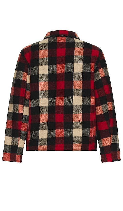 Schott Wool Plaid Station Jacket Product Image