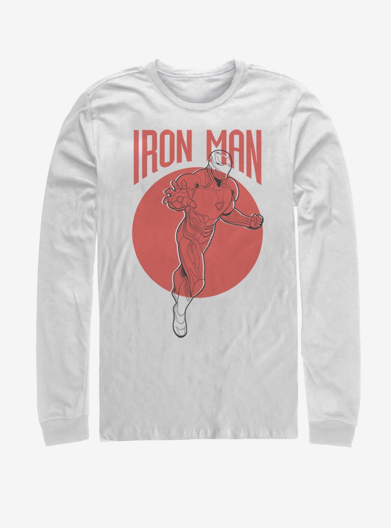 Marvel Avengers: Endgame Iron Man Simplicity Long-Sleeve T-Shirt Product Image