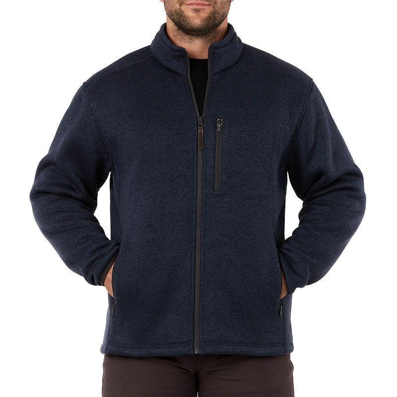 Mens Smith's Sherpa Lined Fleece Full Zip Jacket Product Image