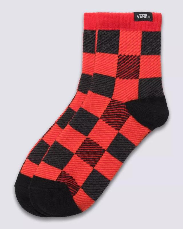 Half Crew Plaid Sock Product Image