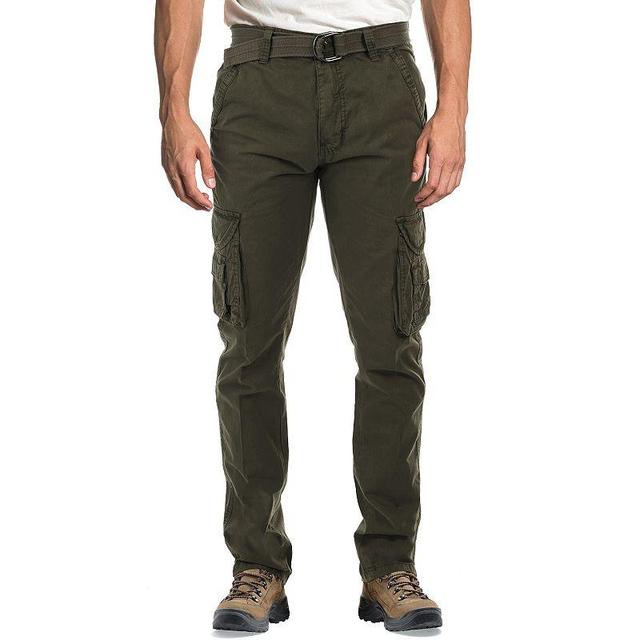 X-Ray Mens Belted Cargo Pants Product Image