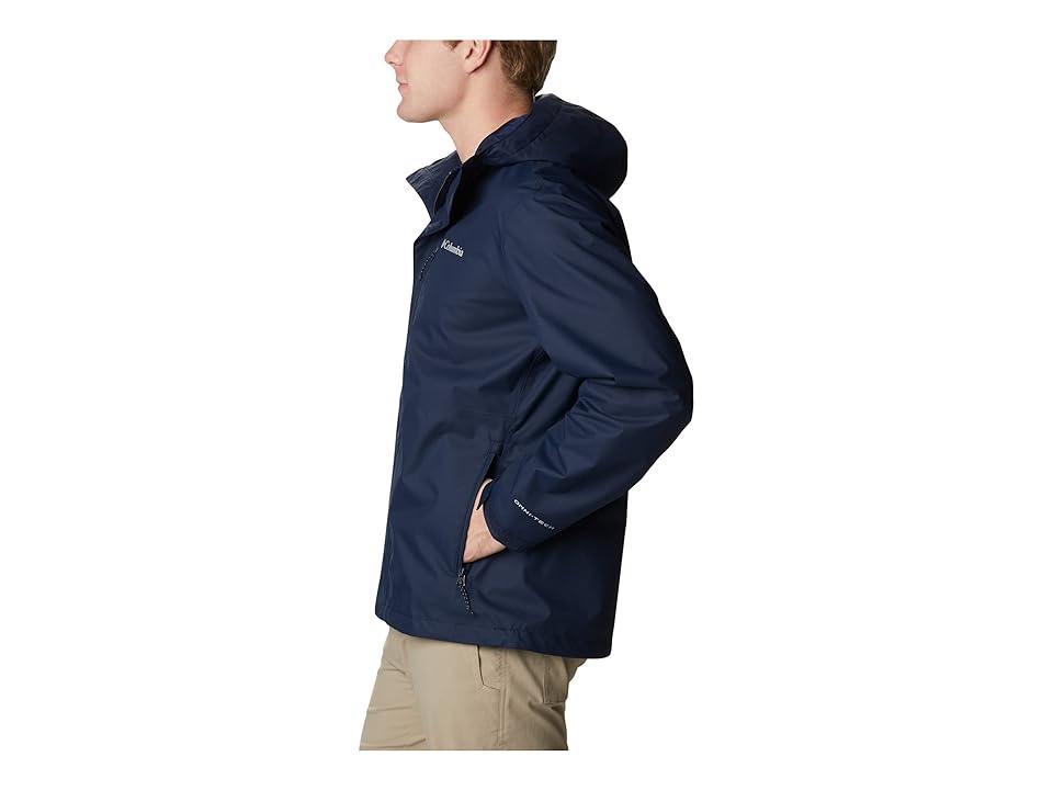 Columbia Hikebound Jacket (Dark Mountain/Collegiate Navy) Men's Clothing Product Image