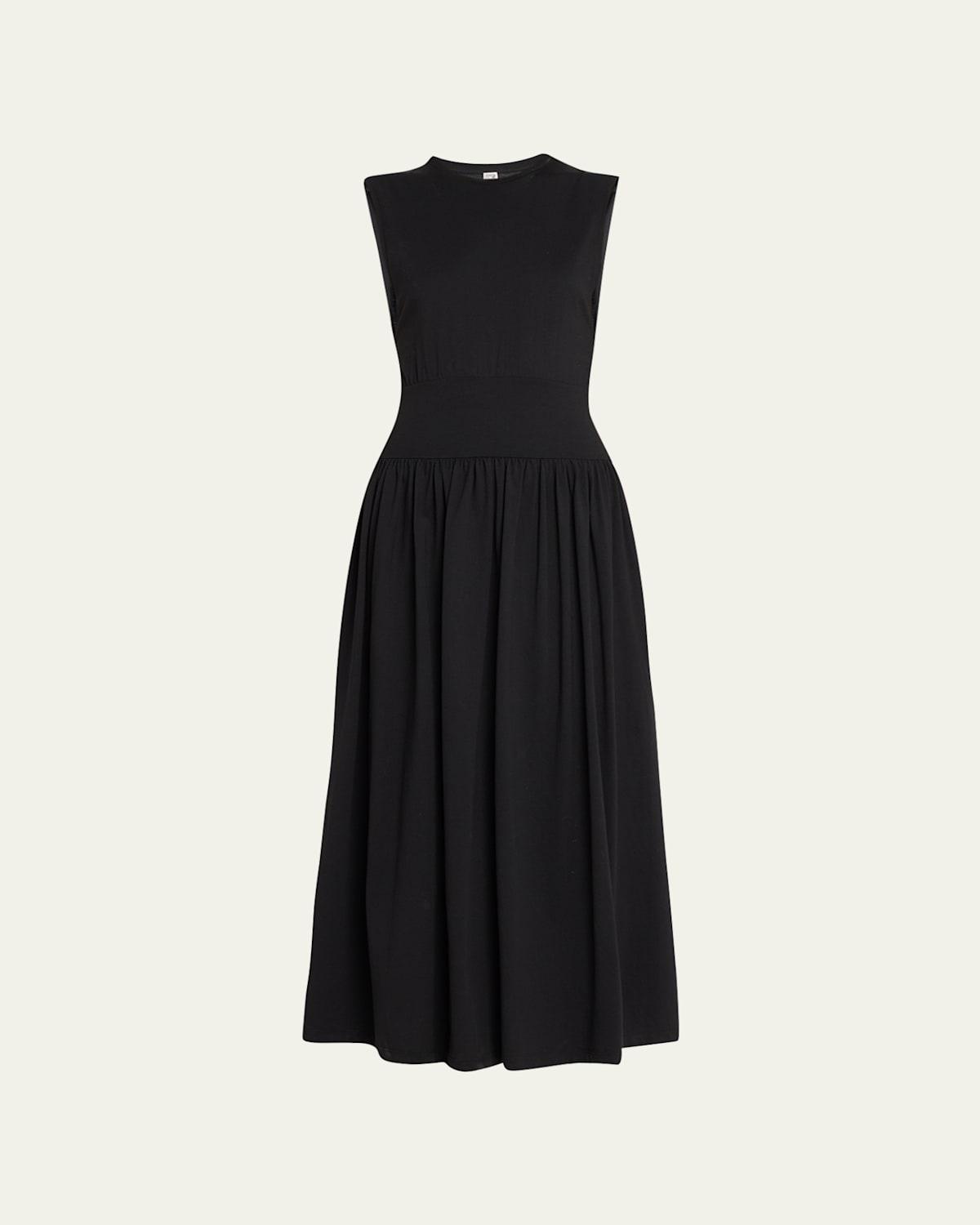 Totme Sleeveless Cotton Midi Dress Product Image