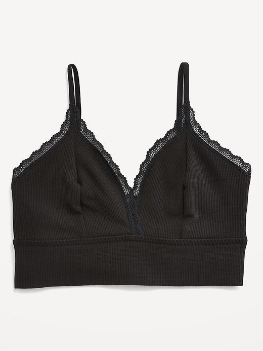 Longline Waffle Bralette Product Image