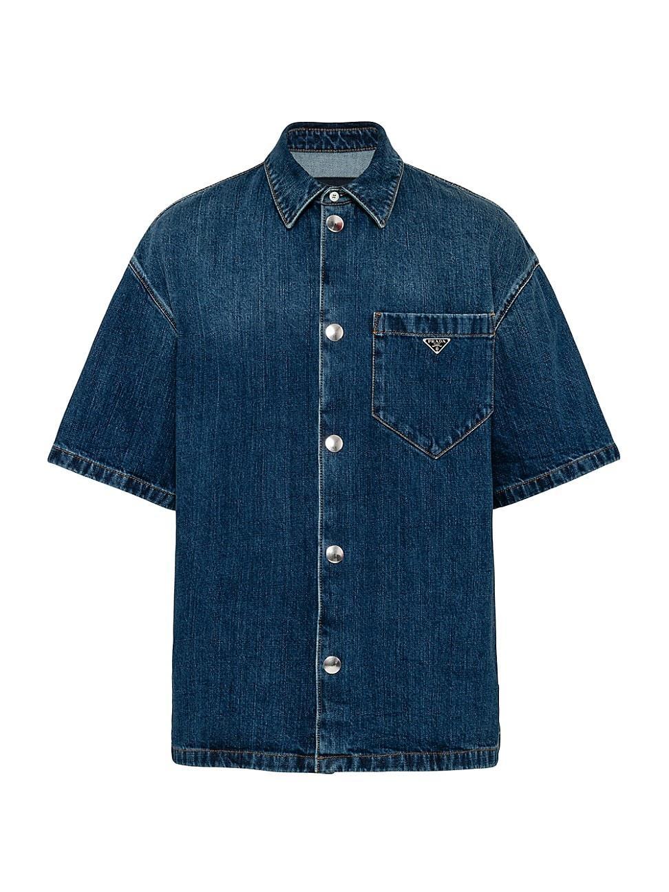 Mens Denim Shirt Product Image