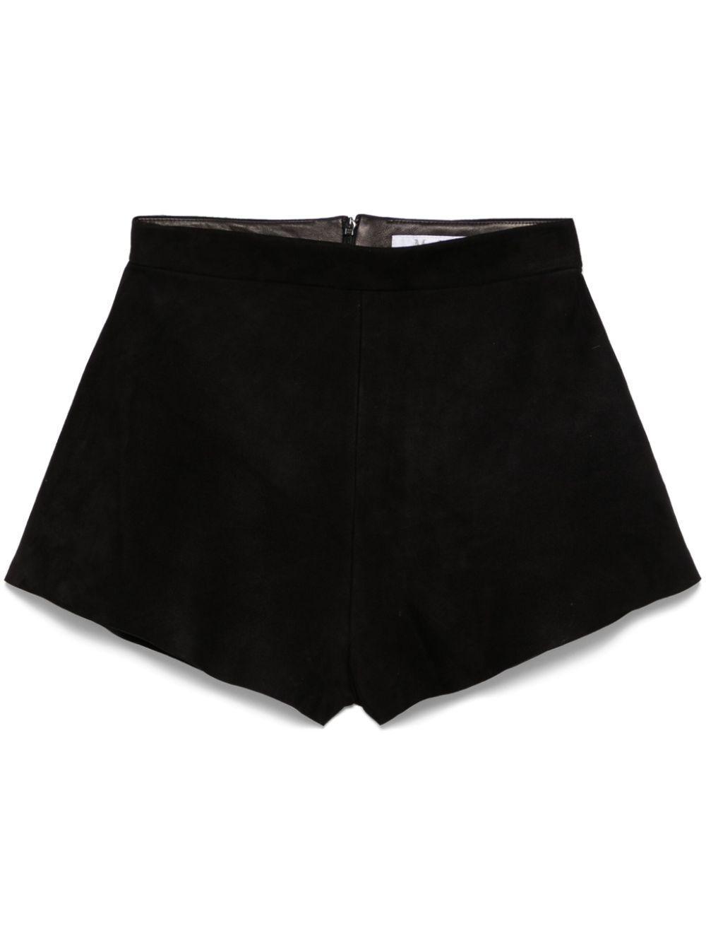 MAX MARA Suede S Short In ブラック Product Image