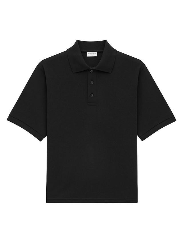 Mens Cassandre Polo Shirt in Piqu Product Image