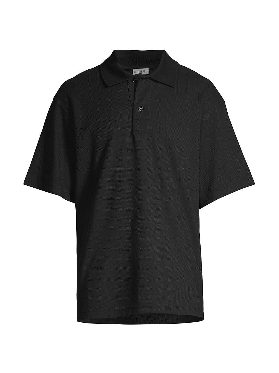 Mens Cotton Polo Shirt Product Image