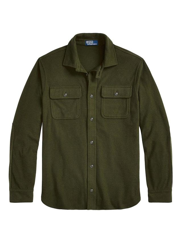 Classic Fit Corduroy Camp Shirt In Newport Navy Product Image