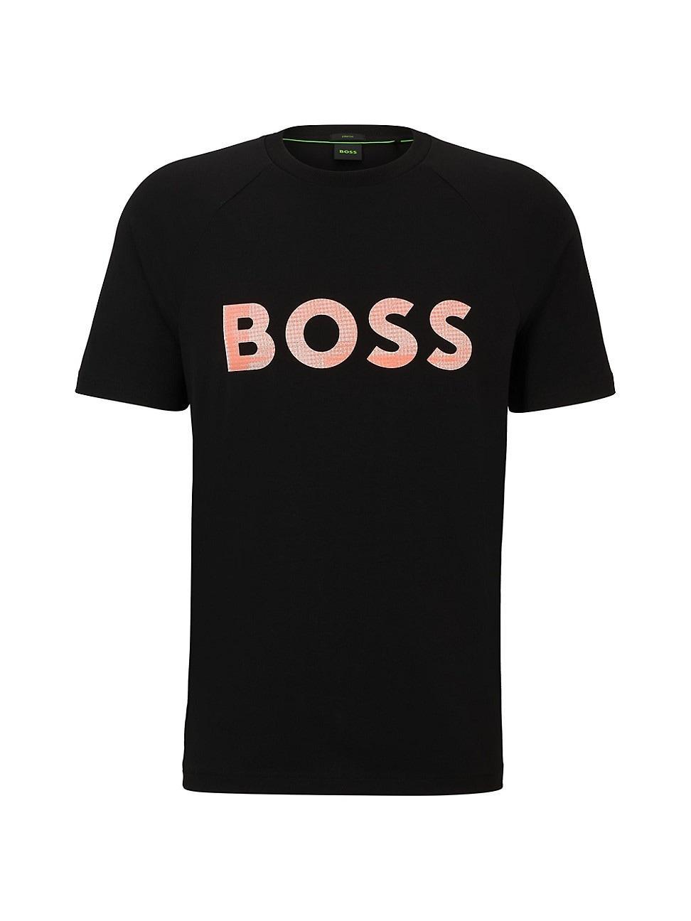 Boss by Hugo Boss Mens Seasonal Logo Regular-Fit T-shirt Product Image