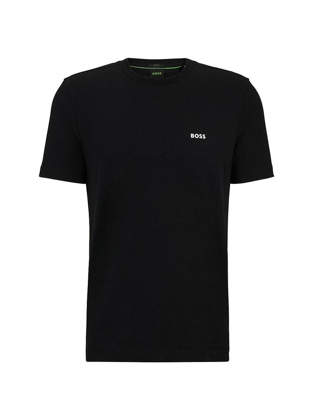 Mens Stretch-Cotton Regular-Fit T-Shirt Product Image