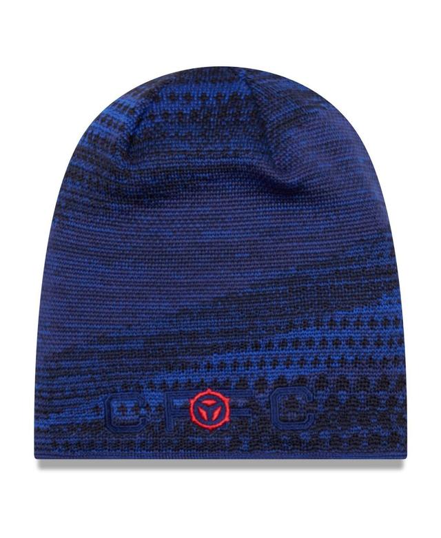 Mens New Era Navy Chicago Fire Kick Off Knit Beanie Product Image