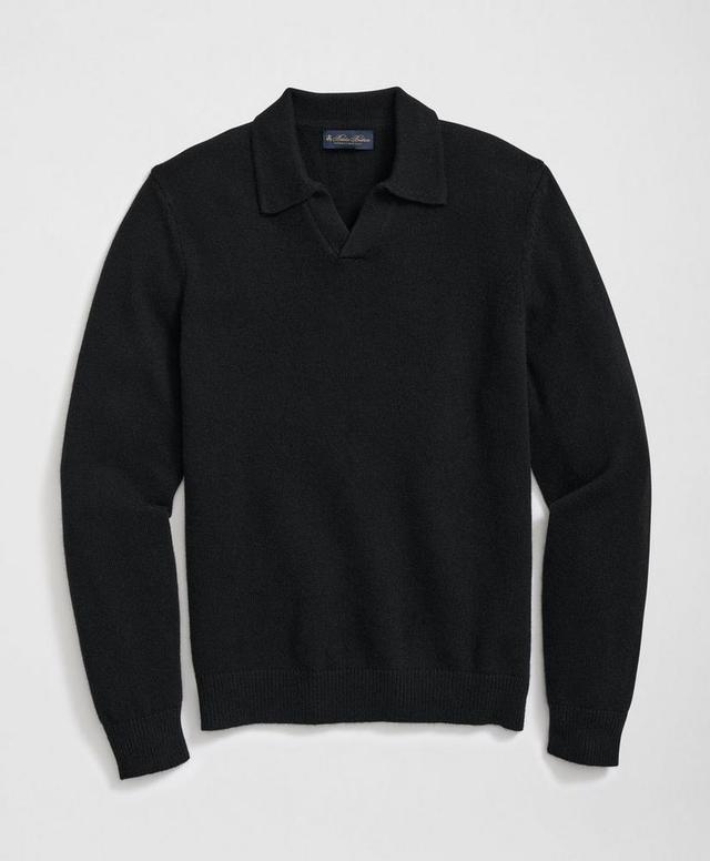 3-Ply Cashmere Jonny Collar Polo Sweater Product Image