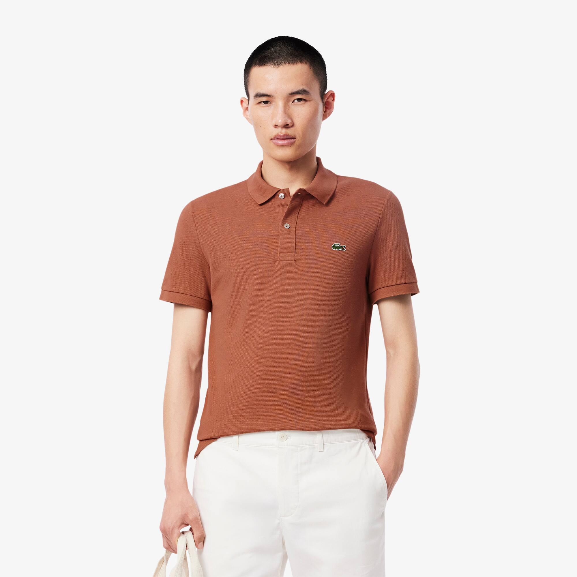 Slim Fit L.12.12 Piqué Polo Shirt Product Image