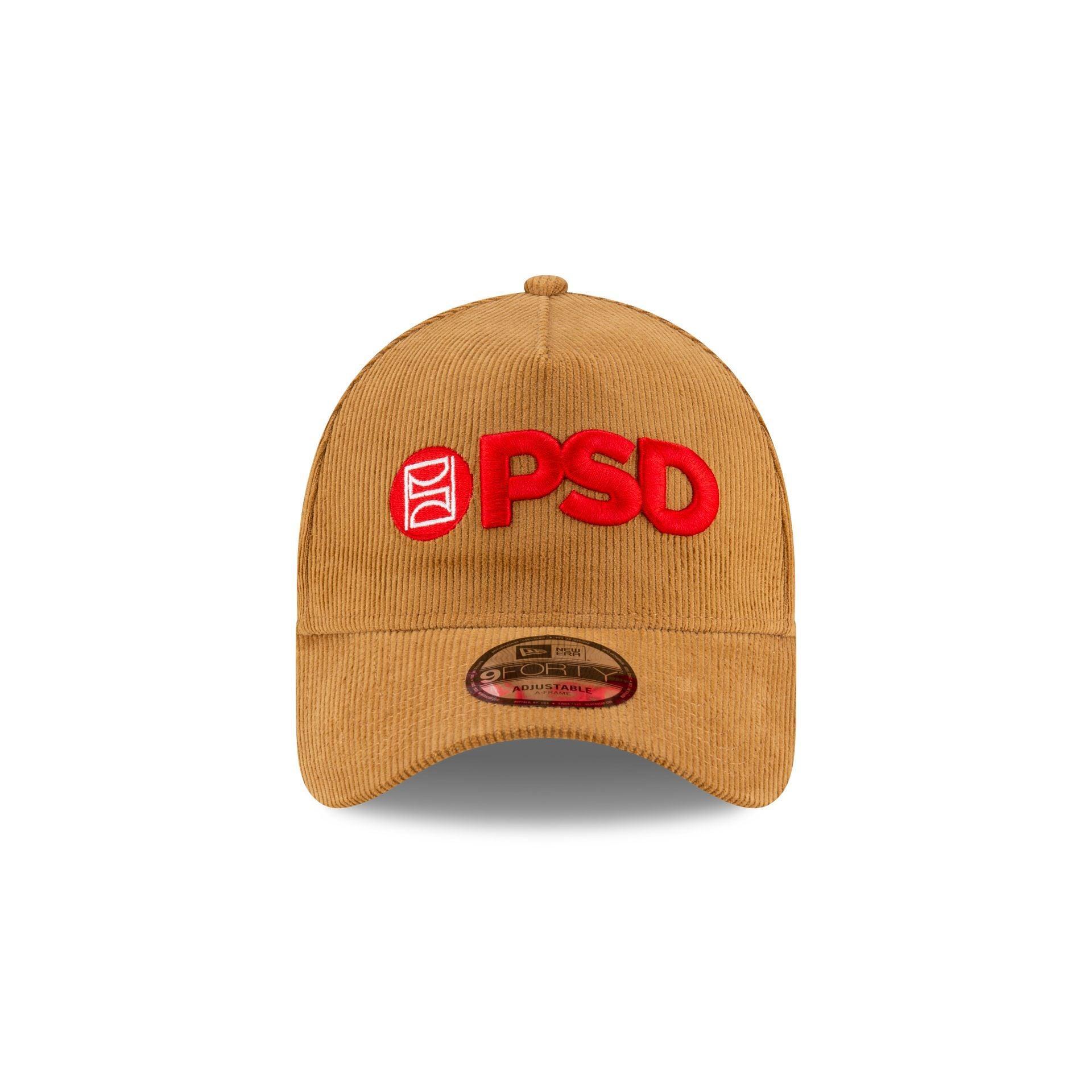 PSD Wheat Cord 9FORTY A-Frame Snapback Hat Male Product Image