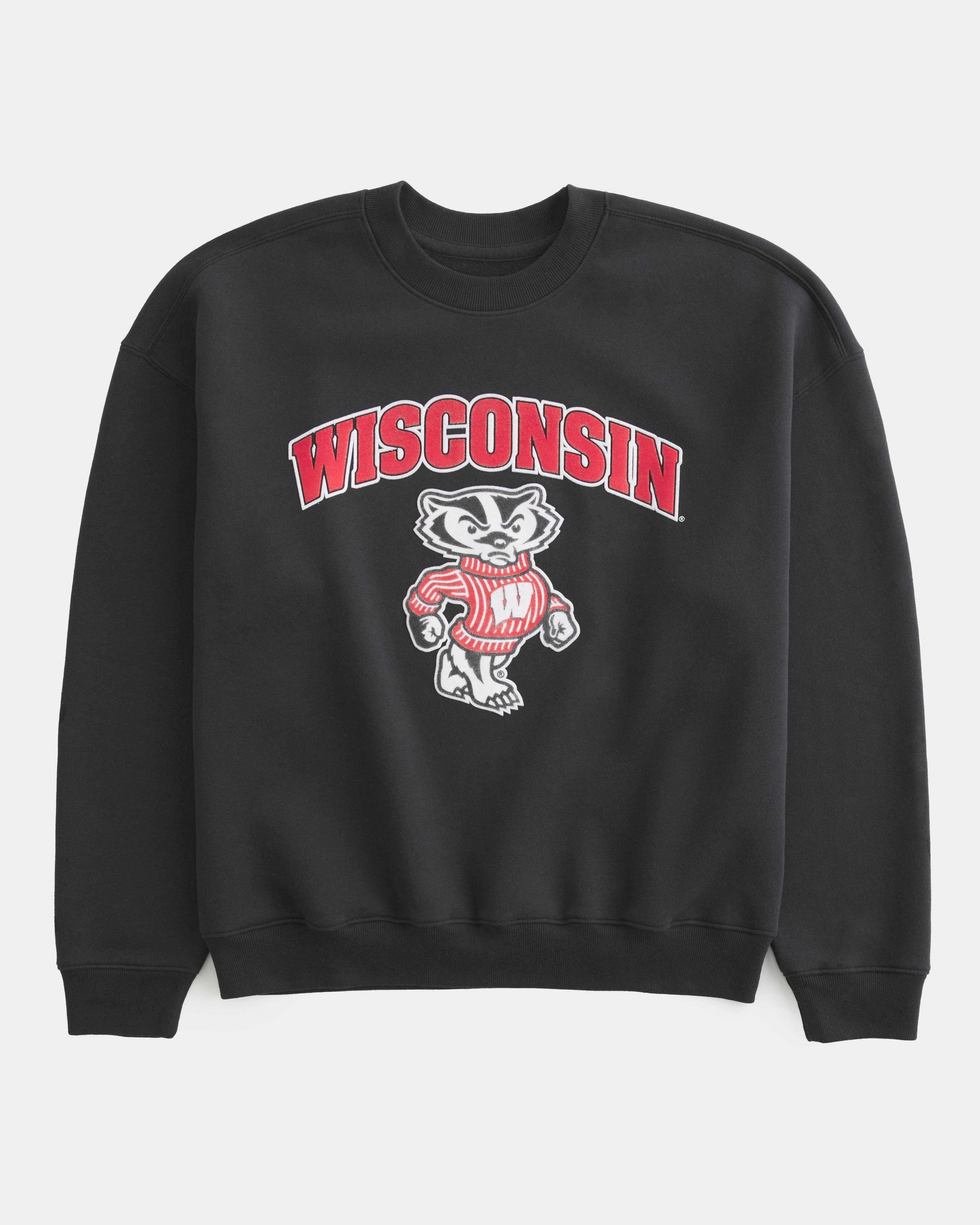 Boxy University of Pennsylvania Graphic Crew Sweatshirt Product Image