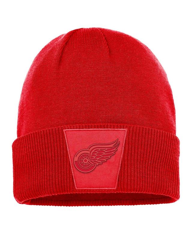 Mens Fanatics Blue Tampa Bay Lightning Authentic Pro Road Cuffed Knit Hat Product Image