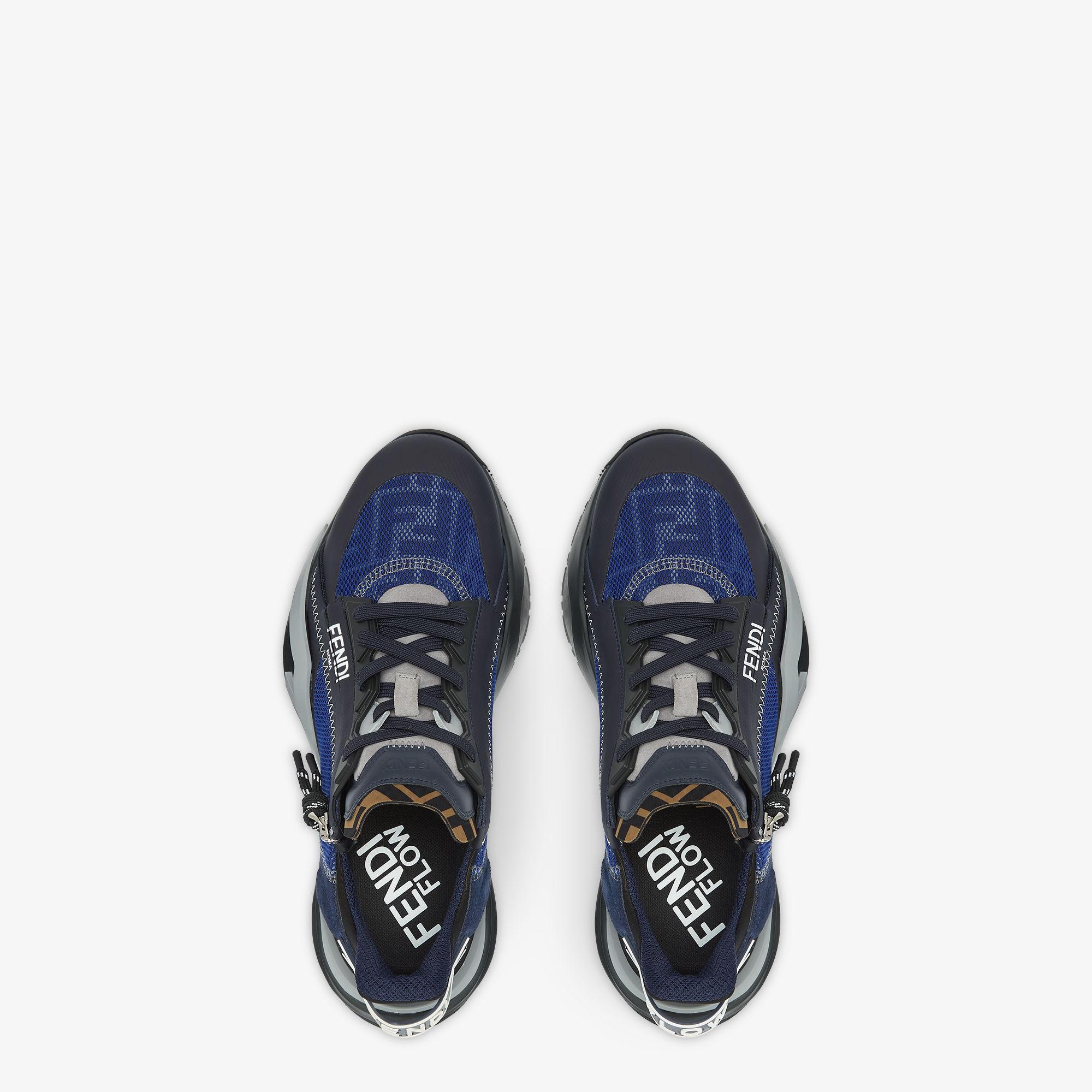 Fendi Flow SneakersBlue FF Lycra® running shoe Product Image