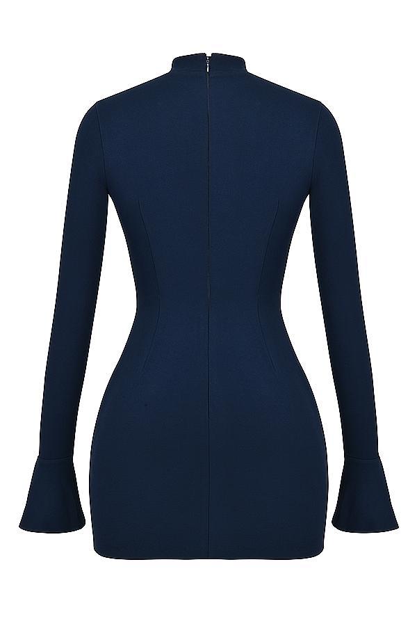 Mahalia Navy Mini Dress Product Image