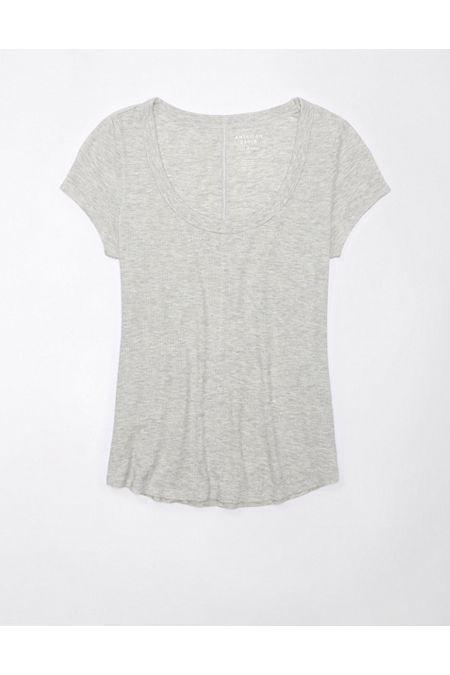 AE Soft Sexy Short-Sleeve Ribbed Tee Women's Product Image