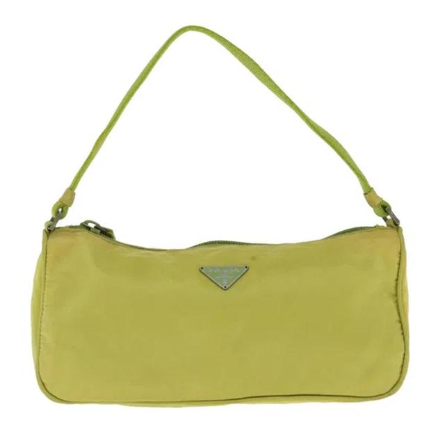 Synthetic Clutch Bag () In Yellow Product Image