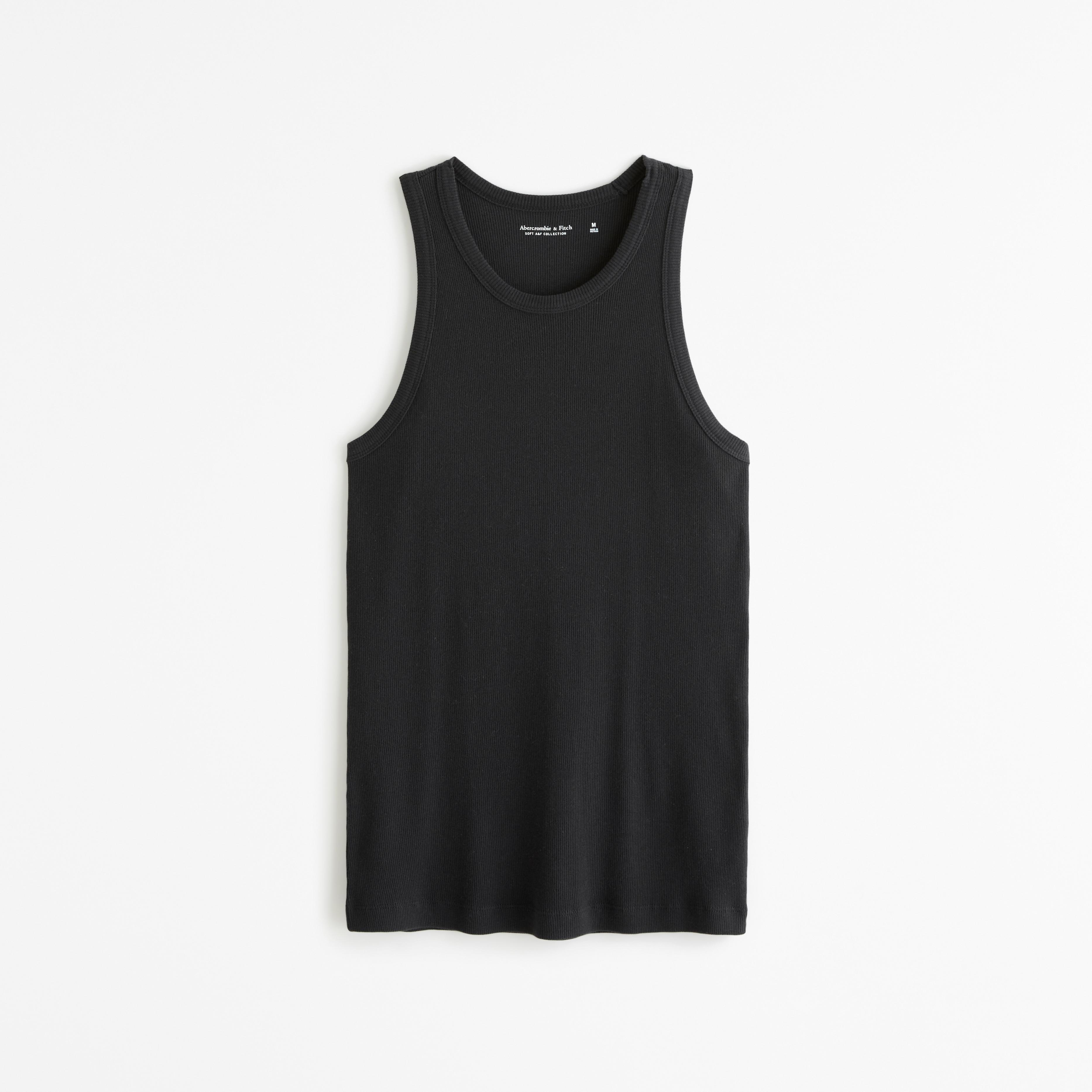 Essential Ribbed High-Neck Tank Product Image