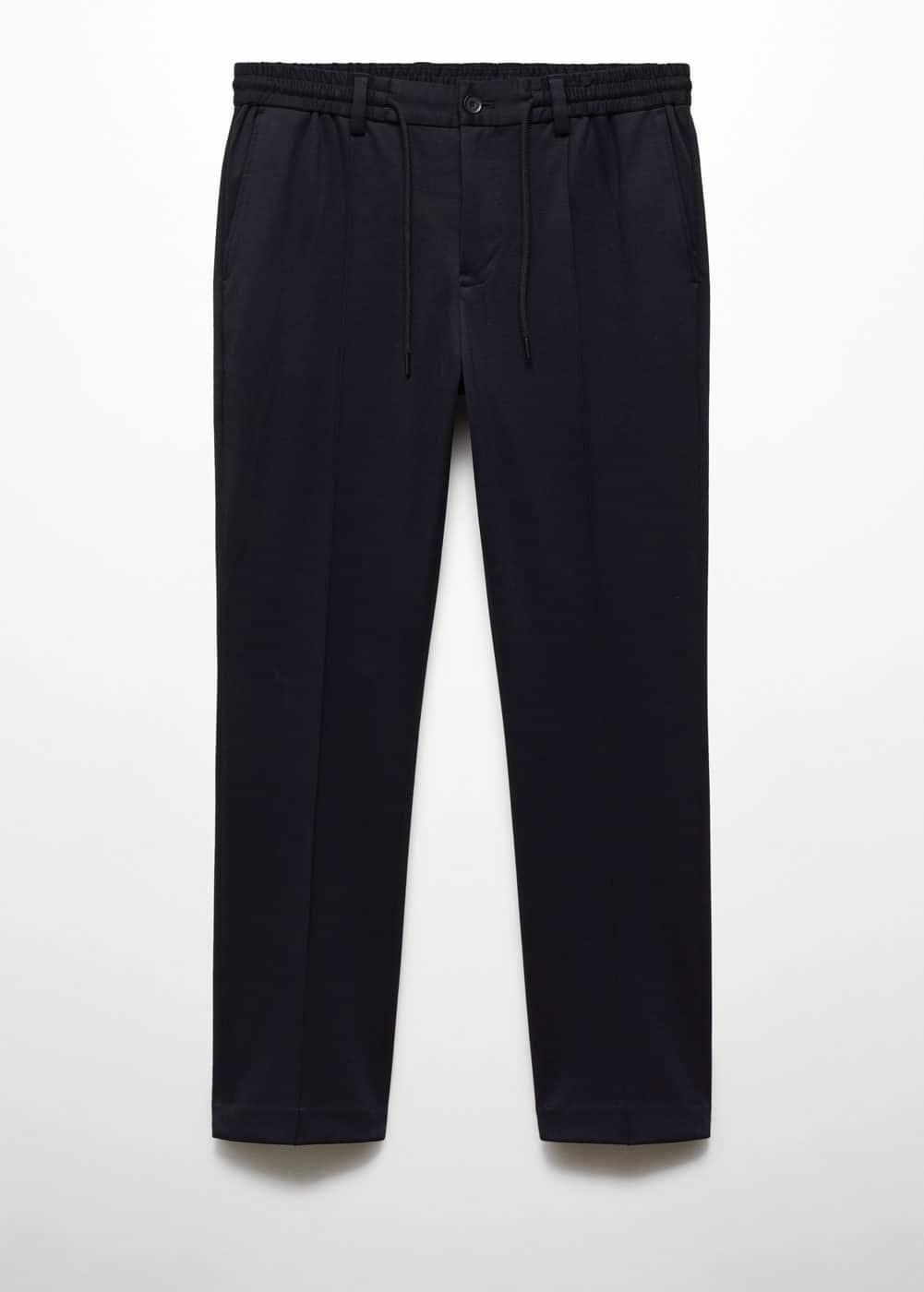 Mens Dorset Silk-Linen Trousers Product Image